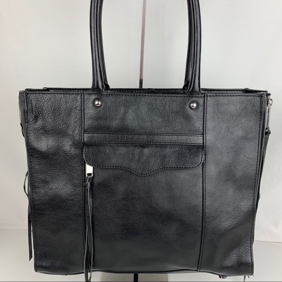 Rebecca Minkoff Handbags - Rebecca Minkoff Medium MAB Black Leather Tote